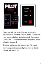 Preview for 7 page of Pilot Communications Twin Channel Gas Alarm User Manual