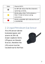 Preview for 8 page of Pilot Communications Twin Channel Gas Alarm User Manual