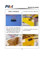 Preview for 29 page of Pilot RC 50cc Yak-54 Assembly Manual