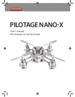 Preview for 1 page of PILOTAGE NANO-X User Manual