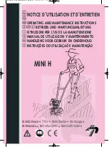 Pilote 88 MINI H Operating And Maintenance Instructions Manual preview