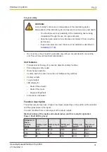 Предварительный просмотр 31 страницы Pilz 540 105 Operating Manual