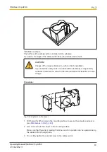 Предварительный просмотр 40 страницы Pilz 540 105 Operating Manual