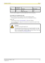 Preview for 18 page of Pilz 542 009 Operating Manual