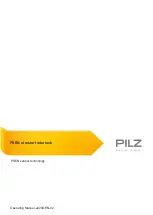 Preview for 1 page of Pilz 570 552 Operating Manual