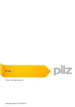 Pilz PIT js2 Operating Manual предпросмотр