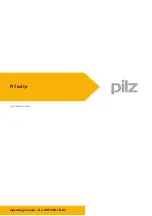 Pilz PIT m3.1p Operating Manual preview