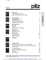 Предварительный просмотр 5 страницы Pilz PKB-M Operating Manual