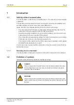 Preview for 6 page of Pilz PMCprimo C Operating Instructions Manual