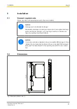 Предварительный просмотр 22 страницы Pilz PMCprimo C Operating Instructions Manual