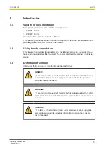 Preview for 5 page of Pilz PMI 6 Operating Manual