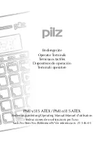 Предварительный просмотр 1 страницы Pilz PMI o315 ATEX Operating Manual