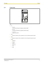 Предварительный просмотр 8 страницы Pilz PNOZ ms2p TTL Operating Manual