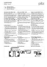 Preview for 1 page of Pilz PSEN 1.1b-23 Operating Instructions Manual