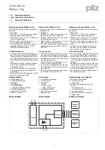 Pilz PSEN cs1.19n Operating Instructions Manual preview