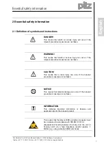 Preview for 9 page of Pilz PSEN enc m1 eCAM Operating Manual