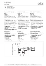 Pilz PSEN in1p Operating Instructions Manual предпросмотр