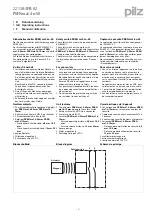 Pilz PSEN ma1.4n-50 Operating Instructions Manual предпросмотр