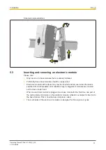 Предварительный просмотр 17 страницы Pilz PSSu E F 4DI-R Operating Manual