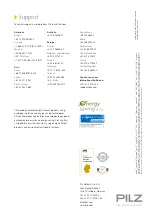 Preview for 38 page of Pilz PSSu E F DI OZ 2 Operating Manual