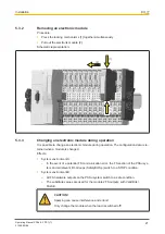 Предварительный просмотр 21 страницы Pilz PSSu E F PS1 Operating Manual