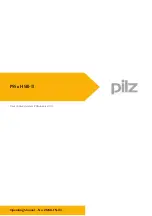 Предварительный просмотр 2 страницы Pilz PSSu H SB Operating Manual