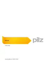 Pilz PZE x4p Operating Manual preview