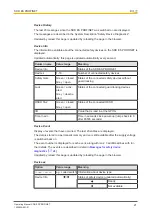 Preview for 21 page of Pilz SDD ES PROFINET Operating Manual