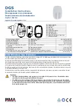 Pima 8832004 Installation Instructions Manual preview