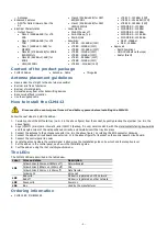 Preview for 2 page of Pima CLM412 Installation Instructions Manual