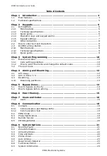 Предварительный просмотр 2 страницы Pima CLW532 User Manual