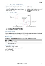 Предварительный просмотр 9 страницы Pima CLW532 User Manual