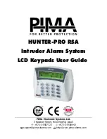 Preview for 1 page of Pima HUNTER-PRO RSA User Manual