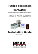 Pima Hunter-Pro Series Installation Manual preview