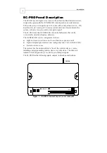 Предварительный просмотр 6 страницы Pima RC-PRO Installation Manual