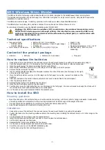 Preview for 2 page of Pima SRO143 Installation Instructions Manual