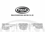 Preview for 16 page of PIMAK 70S-DTG-50 User Manual