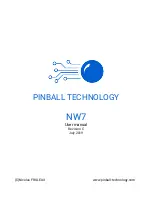 PINBALL TECHNOLOGY NW7 User Manual preview