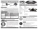 Pinegreen Lighting 12000LM User Manual предпросмотр