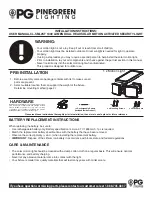 Pinegreen Lighting CL-SML2ST Installation Instructions предпросмотр