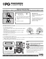 Предварительный просмотр 2 страницы Pinegreen Lighting CL-SML2ST Installation Instructions