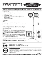 Preview for 2 page of Pinegreen Lighting CL-TWL20K Assembly Instructions