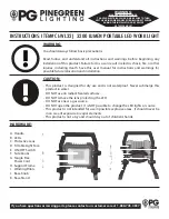 Pinegreen Lighting CL-WL32 Quick Start Manual предпросмотр