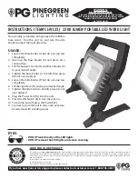 Предварительный просмотр 2 страницы Pinegreen Lighting CL-WL32 Quick Start Manual