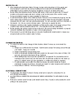 Preview for 6 page of Piney Optimizer 250 Installation And Operation Manual