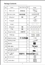 Preview for 2 page of pingbingding WA-8807 Quick Start Manual