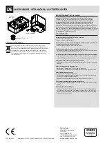 Preview for 4 page of Pingi CASCADA CHD-W6000M Operating Instructions Manual