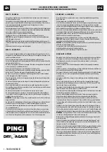 Preview for 1 page of Pingi Dry Again AE-50B Operating Instructions