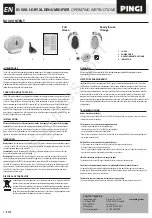 Preview for 1 page of Pingi I-DRY-XL Operating Instructions