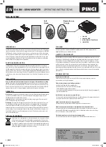 Pingi ID-A300 Operating Instructions preview